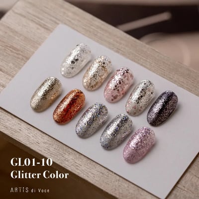 Artis｜彩色甲油膠（GL01-GL10）10g1