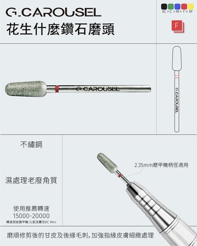G.凱洛賽兒｜鑽石磨頭（清膠王/錐殺者/花生什麼/小尖叫）4