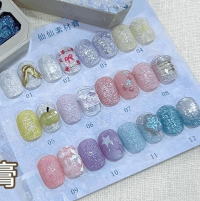 花校長｜仙仙素材膏十二宮格2