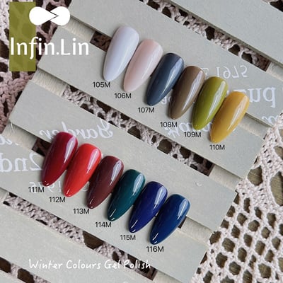 infin.Lin｜彩色甲油膠-冬季系列（105-116）6