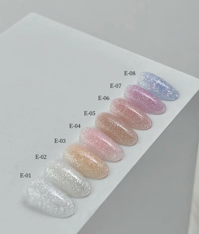 櫻禾｜月落星紗甲油膠10ml（E01-08）9