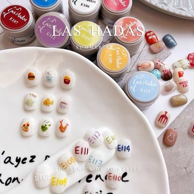 Las hadas余旺財｜立體膠系列（E106-E115）5g1