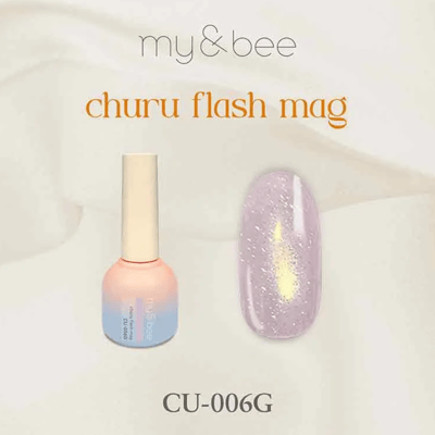 my&bee｜churu碎鑽貓眼甲油膠（CU-001G~CU-012G）10