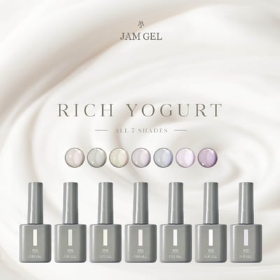 Ruyiya璐意雅｜JamGel濃醇優格甲油膠（RY01-RY07）1