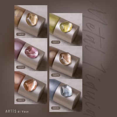 Artis｜金屬暈染液（MI01-MI06）10ml3