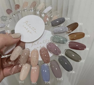 Palette Carys｜水晶糖透光凝膠系列4g （T02-T10）4