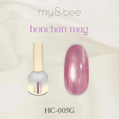 my&bee｜honchan貓眼甲油膠（HC-001G~HC-012G）9