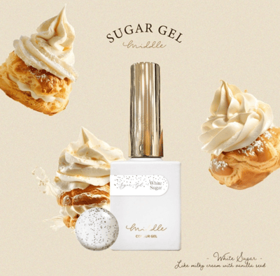 Ruyiya璐意雅｜Middle砂糖膠（白/奶油）7ml2