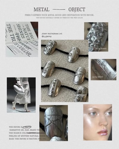 THE FAVORI｜金屬凝膠 OBJECT1