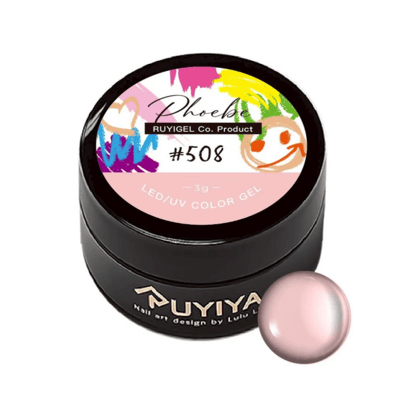 Ruyiya璐意雅｜RuyiyaXPhoebe聯名色膠咕溜咕溜村3ml（502-510）4