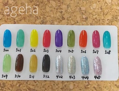 Ageha｜彩色凝膠（500-512）1