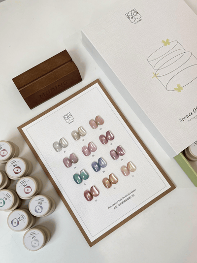 末町｜淺夢玻璃珠貓眼12色套組21