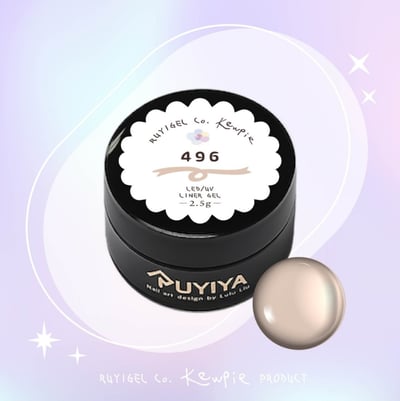 Ruyiya璐意雅｜Ruyi GelXKewpei Nail聯名免清彩繪膠（491-499）2.5ml7