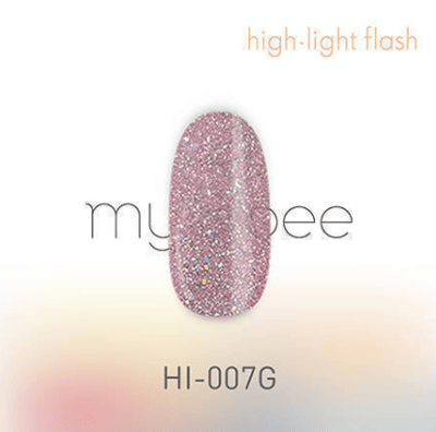 my&bee｜爆閃亮片膠8ml（HI-001G~HI-012G）8