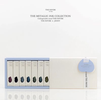 THE FAVORI｜金屬暈染液-JENNY聯名 Metallic 7色4