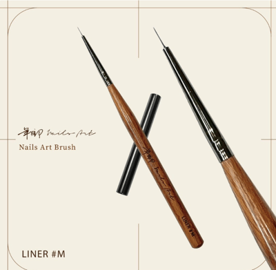 Ruyiyax璐意雅｜羊蹄甲Nails Art凝膠筆（長圓筆/短圓筆/長線筆/短線筆）5