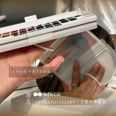 infin.Lin｜旅行藝術家48色水彩盤4