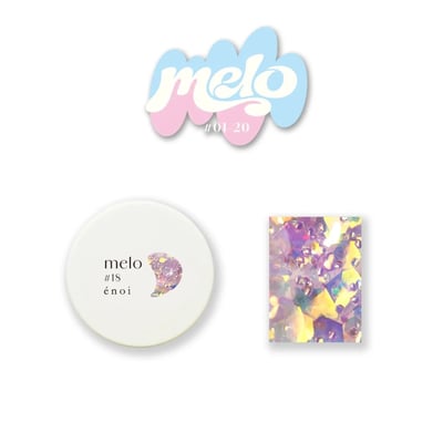 enoi｜亮片凝膠 melo(melo#01~melo#20）20
