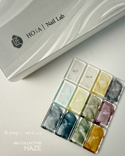 匠｜HO.A聯名暈染液12色套組HAZE系列（BL-47~BL-58）9