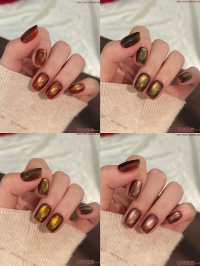 Suuseegel束色｜新年快樂-財源滾滾貓眼26色7