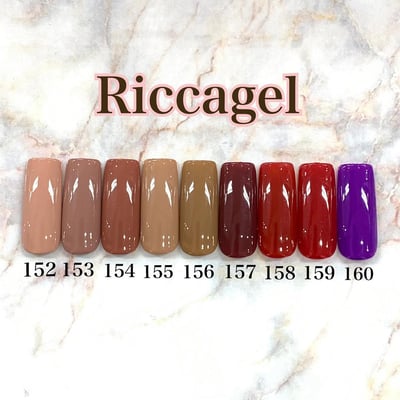 Ricca｜彩色凝膠3g（146-160）1