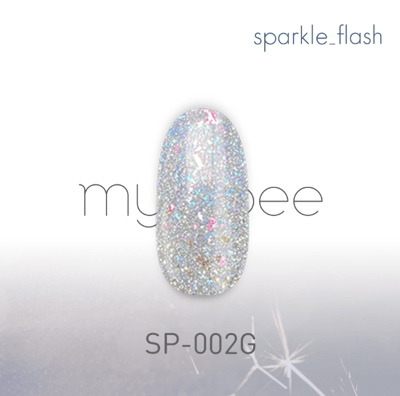 my&bee｜極光MAX亮片膠8ml（SP-001G~SP-006G）4