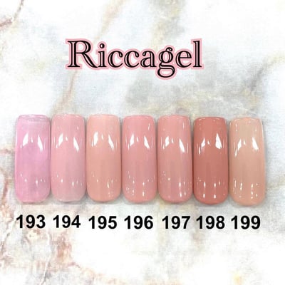 Ricca｜彩色凝膠3g（193-217）1