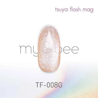 my&bee｜tsuya碎鑽貓眼甲油膠（TF-001G~TF-012G）11