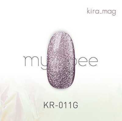 my&bee｜２in1極閃亮粉貓眼膠8ml（KR-001G~KR-012G）14