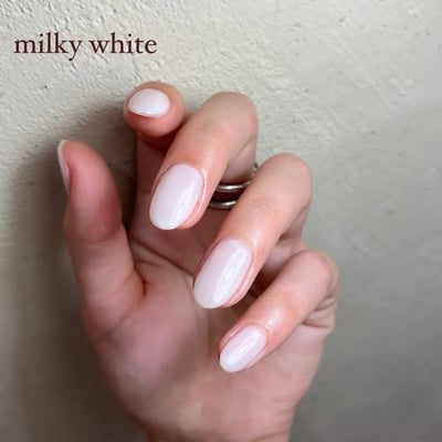 enoi｜彩色凝膠milky white 3g3