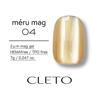 Dawson nail｜CLETO meru mag貓眼9