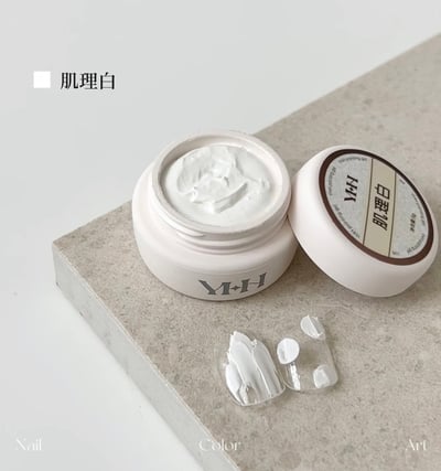 櫻禾｜油畫白/肌理黑/肌理白3