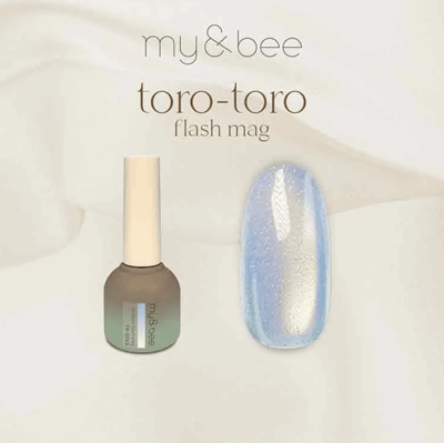 my&bee｜toro-toro碎鑽貓眼甲油膠（TR-001G~TR-012G）7