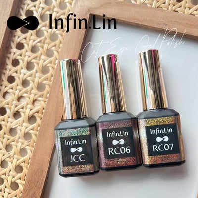 infin.Lin｜彩色甲油膠-晶石貓眼系列（JCC、RC06-RC07）7