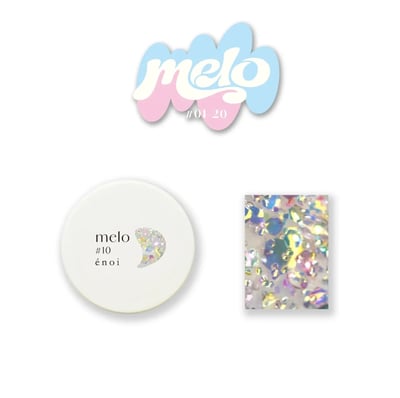 enoi｜亮片凝膠 melo(melo#01~melo#20）11