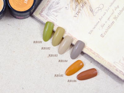 Dolly Gel｜澀味文青-澤山系5g（RB181～RB186）1