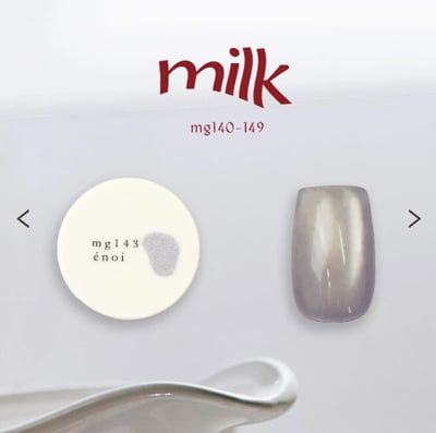 enoi｜貓眼凝膠milk magnet（mg140-mg149）3g5