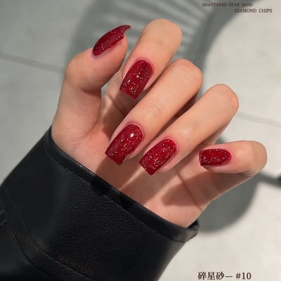 Suuseegel束色｜ 碎星砂-碎鑽12色12