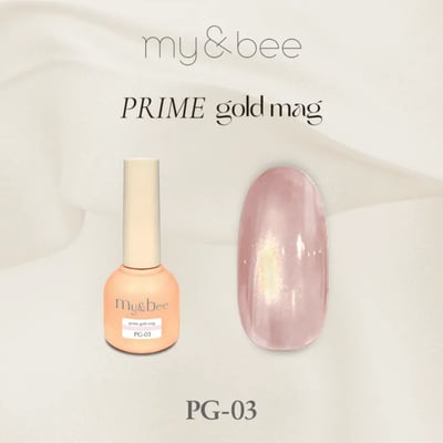 my&bee｜PRIME 2微米貓眼甲油膠-金（PG-01~PG-12）6