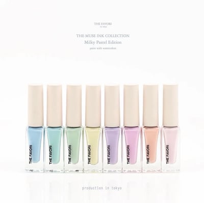 THE FAVORI｜慕絲暈染液-Milky Pastel 8色6
