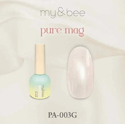 my&bee｜pure貓眼甲油膠（PA-001G~PA-012G）7