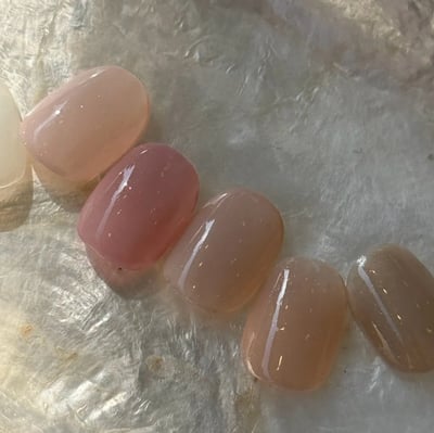 HOHONAIL｜極裸微光六色組合（M014-M019）2