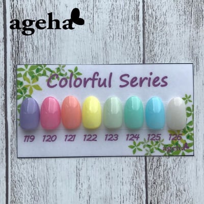 Ageha｜彩色凝膠（119-126）3