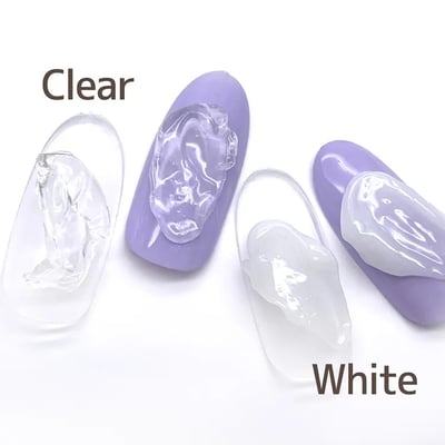 Ageha｜固態軟糖膠（透明/白/延甲(透明)）3