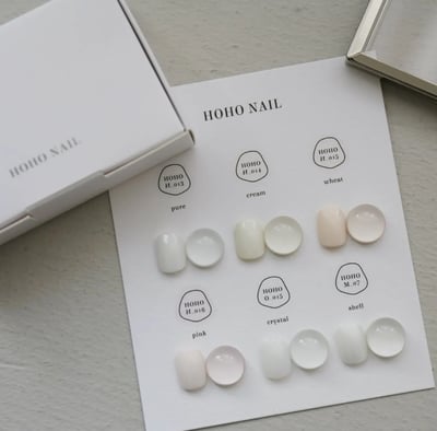 HOHONAIL｜Joli Blanc套組（H013-16、M007、O015）4