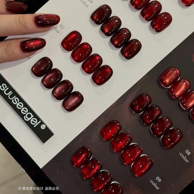 Suuseegel束色｜血色玫瑰貓眼10色3