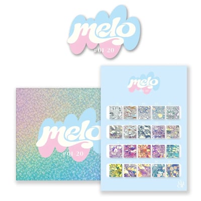 enoi｜亮片凝膠 melo(melo#01~melo#20）2