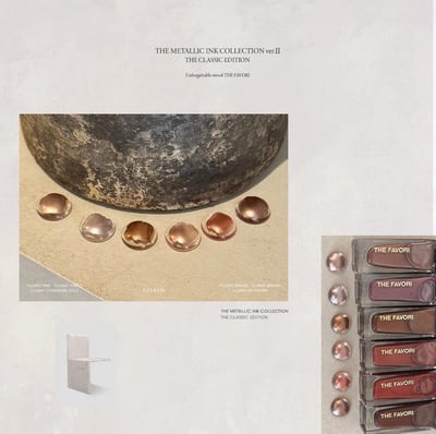 THE FAVORI｜金屬暈染液-Classic 6色5