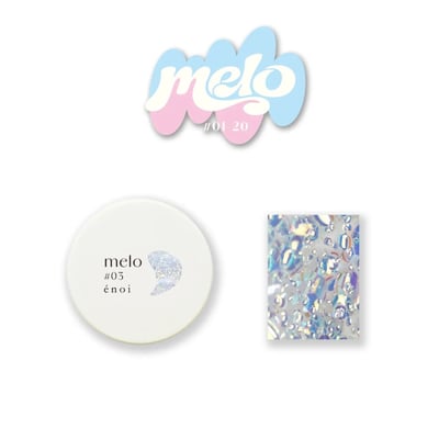 enoi｜亮片凝膠 melo(melo#01~melo#20）5