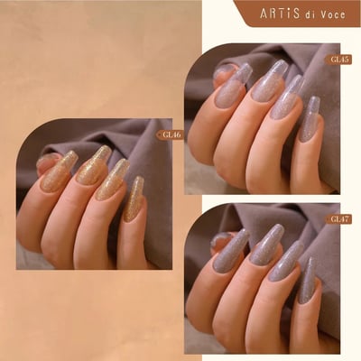 Artis｜彩色甲油膠（GL41-GL50）10g4